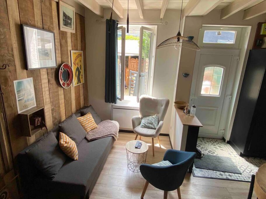 Yport, Maison De Pecheur Avec Jolie Terrasse. Kültér fotó