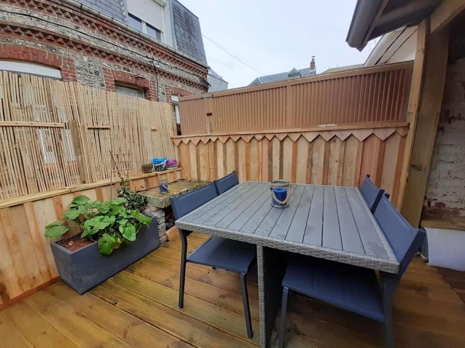 Yport, Maison De Pecheur Avec Jolie Terrasse. Kültér fotó
