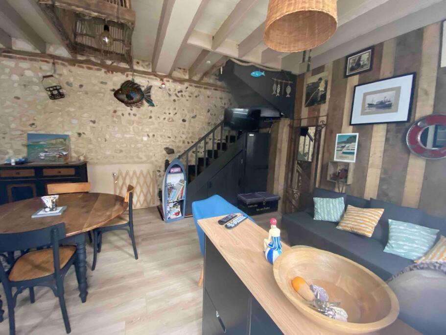 Yport, Maison De Pecheur Avec Jolie Terrasse. Kültér fotó